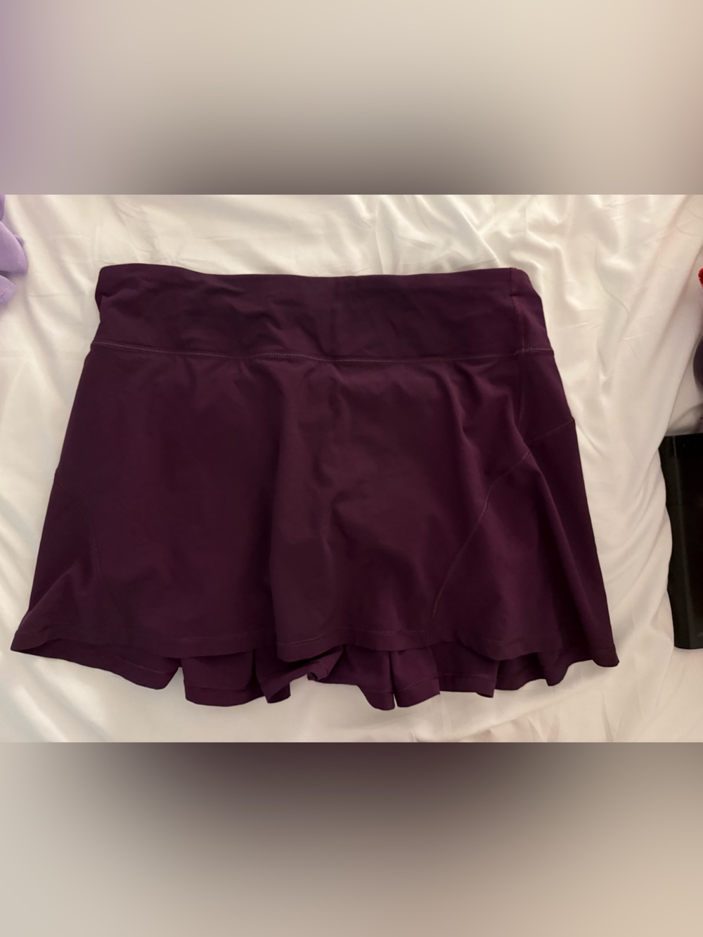lululemon athletica Plum Purple Athletic Skort